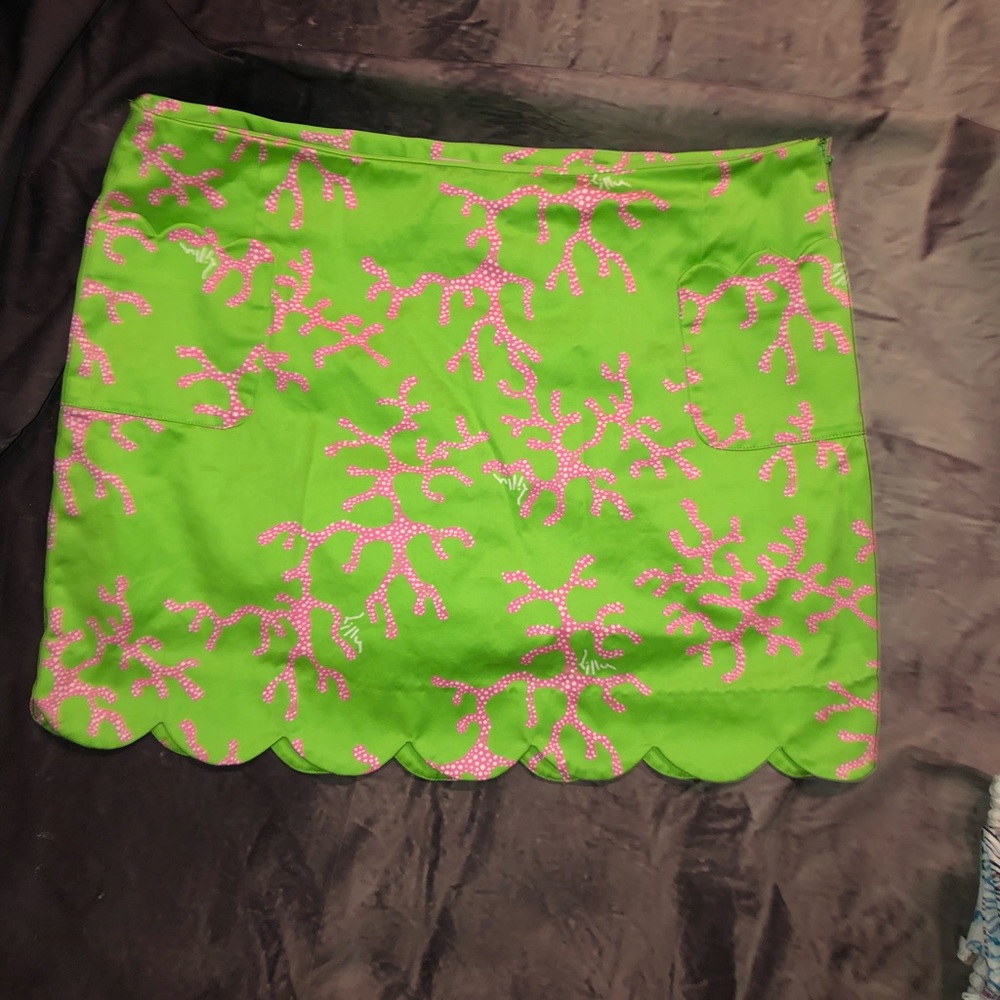 Lilly Pulitzer skort.